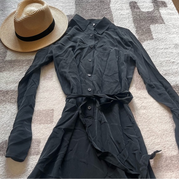 BNWT 100% SILK JOE FRESH  SHIRT DRESS - Picture 12 of 12